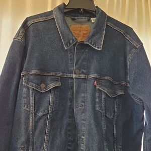 Levi's Men's Dark Indigo Denim Jacket XLT